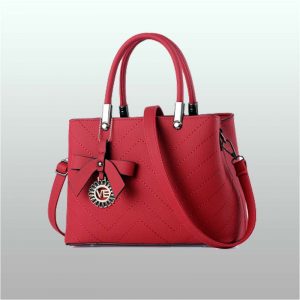 Bolso de Mano Rojo