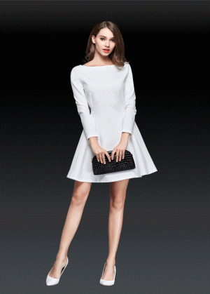 Vestido Minifalda Acampado