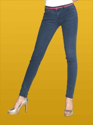 Vaqueros Botón Liso